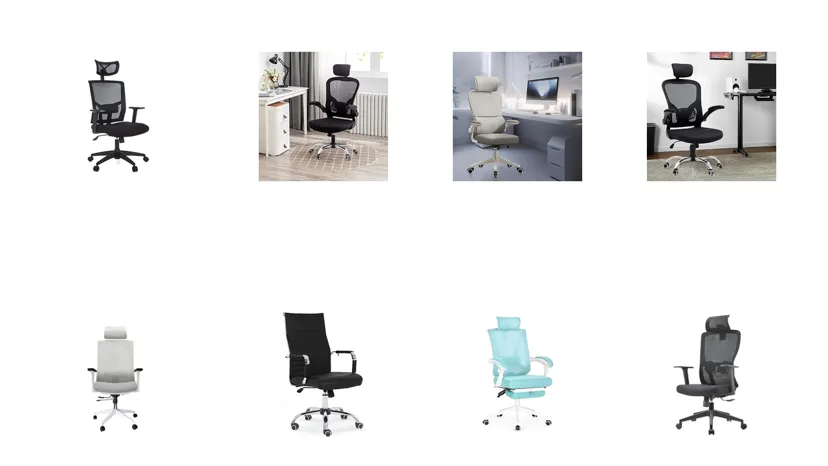 Cadeiras para escritório ergonômicas