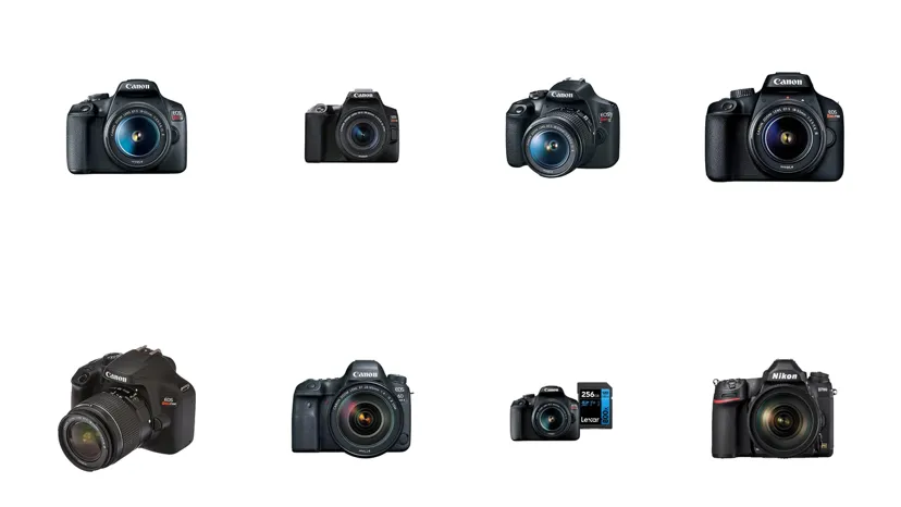 Câmeras DSLR