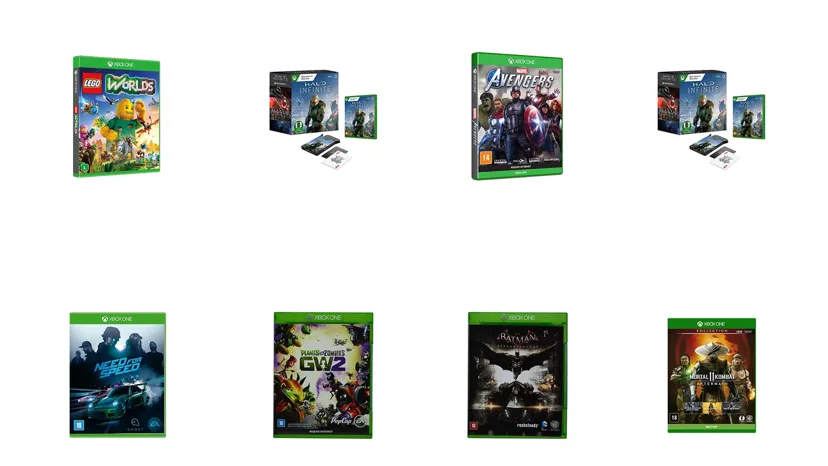 Jogos de Xbox one