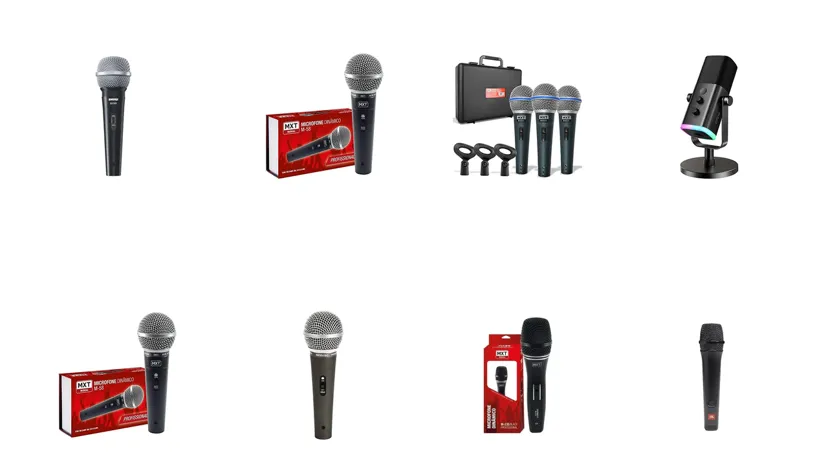 Microfones Dinâmicos