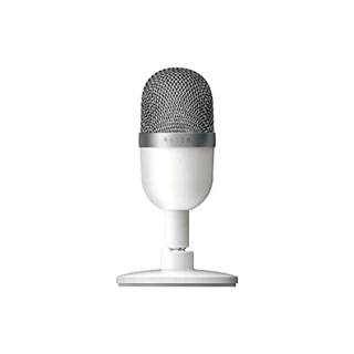 Microfone Condensador Razer Seiren Mini USB, Mercury Branco