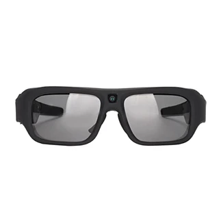 Óculos de câmera, óculos de sol de vídeo HD vestíveis com lentes polarizadas, câmera de ação esportiva unissex fashional com foto 4K Vídeo 2K para ciclismo, direção, caminhada, pesca, caça