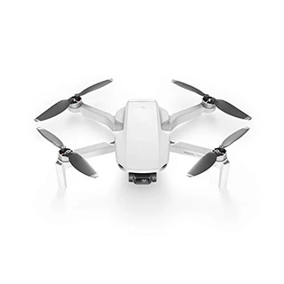 DJI Mavic Mini – Drone FlyCam Quadricóptero UAV com câmera de 2,7 K Gimbal de 3 eixos GPS 30 min Tempo de voo, menos de 200 g, cinza