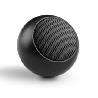 Mini Caixa de Som Bluetooth Metal Amplificada Mini Speaker 3w (Preto)