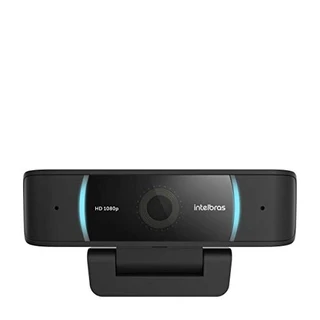 Webcam Para Videoconferência USB Cam 1080p Preto Intelbras