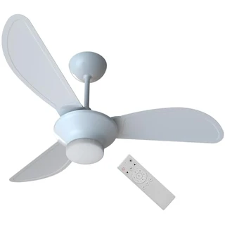Ventilador de Teto Ventisol Wind Plus Inverter Branco Controle Remoto Led Integrada - Bivolt