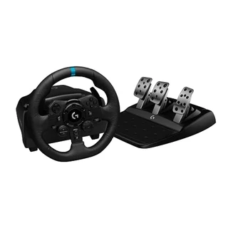 Volante Logitech G29 Driving Force e Pedais com Force Feedback para PS5, PS4, PS3 e PC