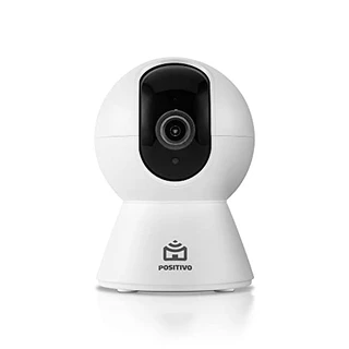 Smart Câmera Bot Wi-Fi 360° Positivo Casa Inteligente 2ª Geração, 1080p Full HD, 15 FPS, Detecção de Movimentos, Visão Noturna, Áudio Bidirecional - Bivolt, Compatível com Alexa