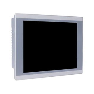 12.1" TFT LED IP65 Industrial Panel PC, 10-point Projected Capacitive Touch Screen, Intel 6th Core I5, Windows 11 or Linux Ubuntu, HUNSN PW24, VGA, HDMI, 2 x LAN, 2 x COM, 8G RAM, 128G SSD