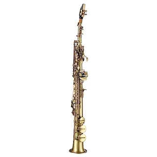 Btuty Saxofone Soprano Profissional Latão Reto Bb Saxofone Niquelado Instrumento de Sopro Padrão de Escultura com Estojo de Transporte Bocal Limpeza de Palhetas para Iniciantes, Intermediários e Semiprofissionais