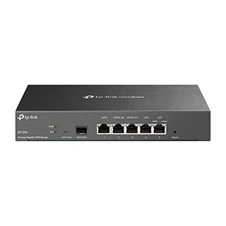 TP-Link Multi-WAN High-Performance Wired VPN Router | Increased Network Capacity| SPI Firewall | Omada SDN Integrated | Load Balance | Lightning Protection | Limited Lifetime Protection (TL-ER7206)