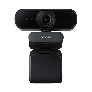 B08ZJMHQ4W - Webcam Rapoo Full HD com Auto Foco 5 Anos de Garan
