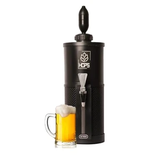 Chopeira De Pressão 4,1 Litros Cervejeira Portátil Setbeer Hops Black