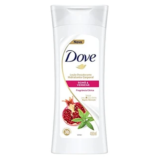 Dove Loção Desodorante Hidratante Corporal Romã & Verbena 400Ml (A Embalagem Pode Variar)