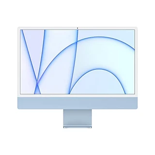 Apple iMac (de 24 polegadas, Processador M1 da Apple com CPU 8‑core e GPU 8‑core, 8 GB RAM, 256 GB) - Azul