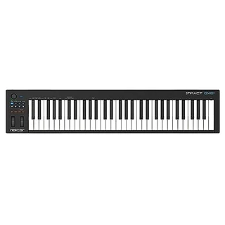 Nektar Controlador de teclado MIDI USB de 61 notas