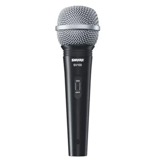 Shure SV100 Microfone de Mão Dinâmico Cardióide para Voz