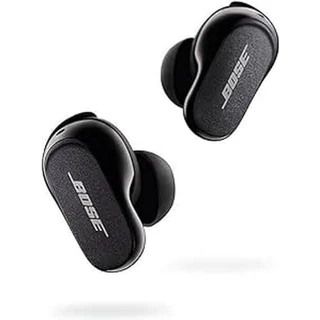Fones de ouvido intra-auriculares Bose QuietComfort II, sem fio, Bluetooth, melhor cancelamento de ruído do mundo com cancelamento de ruído e som personalizados, preto triplo
