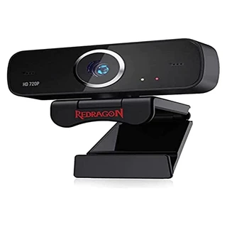 Webcam Gamer e Streamer Redragon Fobos 720p GW600, Preto