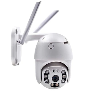 B08VTTQLTQ - Haiz Câmera de Segurança Vigilância com Antena Ip6