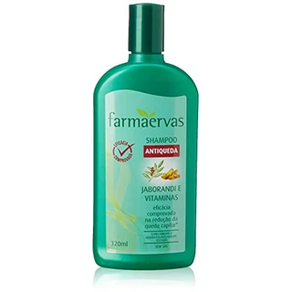 Shampoo Antiqueda, Farmaervas, Incolor, 320 Ml