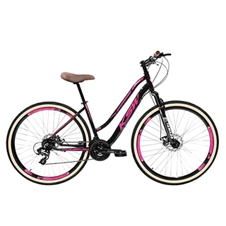 B0BFTJ6HF2 - Bicicleta KSW Sunny Feminina em Aluminio Aro 29 Re