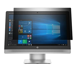 Targus Filtro de tela de privacidade 4Vu para laptop HP EliteOne 800 All-In-One (proporção de 16:10), visão de paisagem/retrato, filtro de luz azul para proteger a tensão ocular (AST032USZ)