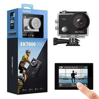 B07JR1XZ78 - AKASO Câmera de ação EK7000 Pro 4K com tela sensív