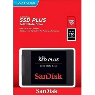B01F9G414U - SanDisk SSD Plus 120 GB Solid State Drive - SDSSDA