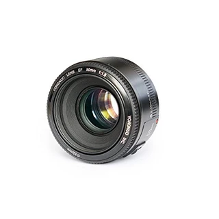 YONGNUO Lente YN50 mm F1.8 de grande abertura lente de foco automático compatível com câmera Canon EF Mount EOS