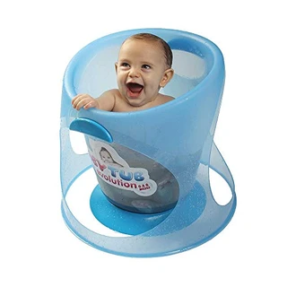 Unica House Banheira Ofurô Baby Tub Evolution - De 0 À 8 Meses - Azul