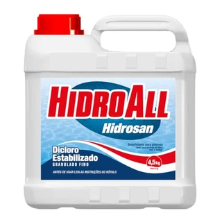 Cloro para piscinas Hidrosan 4,5Kg - HidroAll