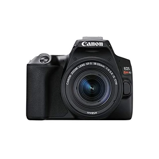 Câmera Canon SL3 DSLR com 24.1MP, 3", Gravação em Full HD - EF-S 18-55MM, Compacto