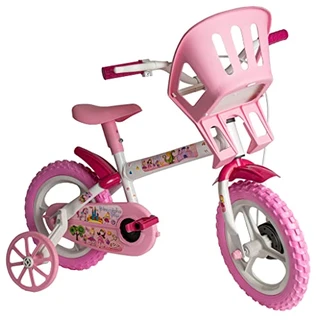 B076X6SSY3 - Bicicleta Infantil Aro 12 Styll Baby Princesinha
