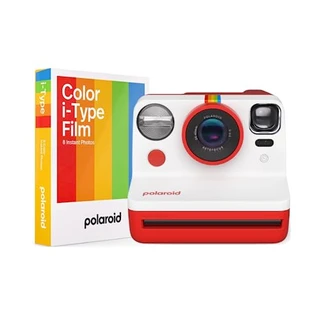 Câmera instantânea Polaroid Now 2ª Geração I-Type - Vermelho (9074)