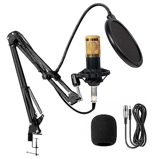 B0CBV1BJZ5 - Microfone Condensador, Kit Microfone Condensador c