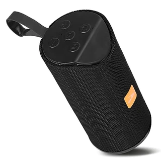 Caixa de Som Bluetooth Slim 5.0 10W Rms Real Hi-Fi Tws Rádio Fm Integrado Usb Pendrive Cartão Micro Sd Aux P2