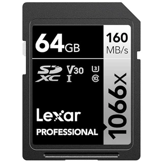B08R59W514 - Cartão de Memória Lexar Professional 1066x SDXC UH