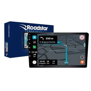 Central Multimídia Roadstar RS-915BR Prime Android Carplay 9 Polegadas