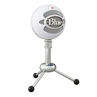 B000EOPQ7E - Logitech for Creators Microfone USB Blue Snowball 