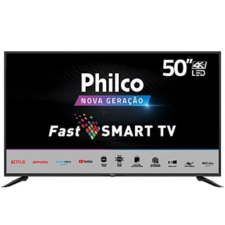 Smart TV PHILCO 50" 4K UHD D-LED PTV50N10N5E - Wi-Fi - 4 HDMI - 2 USB