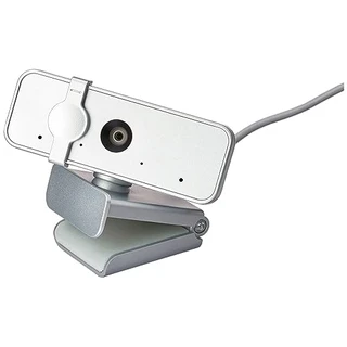 Webcam Lenovo 300 Full HD Com 2 Microfones Integrados 1080p 30fps USB Cinza Claro GXC1E71383