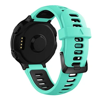 Pulseira compatível com Garmin Forerunner 735xt, pulseira de relógio de substituição ajustável de silicone macio esportes pulseira para Garmin Forerunner 230/235/620/630/735XT Fitness Smart Watch