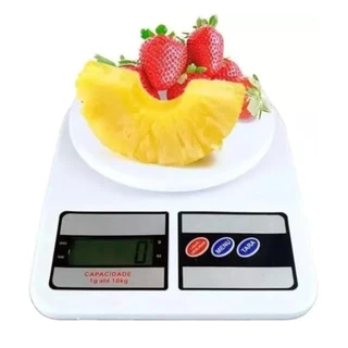 Balança Digital de Cozinha, Até 10 kg, Escala 1grama Balança de Precisão, Pesa Alimentos e Pequenos Itens Pesa Medidas Exatas e Com Maior Precisão Premium