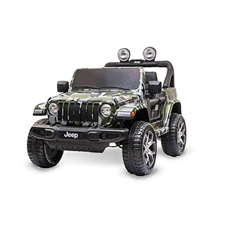 Jeep Wrangler (Camuflado) R/C Eletrico 12V, Bandeirante