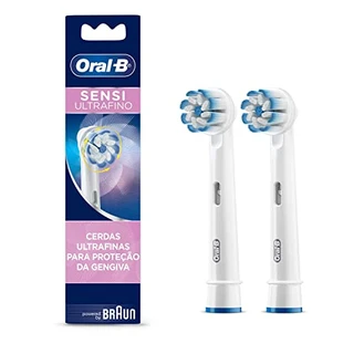 Oral-B Refis PRO SERIES Sensitive Clean 2 Unidades​, para Escova de Dentes Elétrica Oral-B, 100% gengiva mais saudável