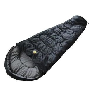 Guepardo, Saco de Dormir Ultralight Guepardo Tipo Sarcófago, Conforto e Performance de 5°C a 15°C, Preto