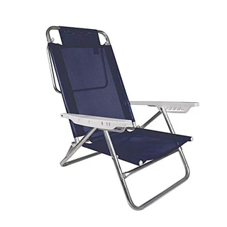 Cadeira Reclinável Summer Azul Royal Mor