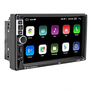 NUTOT Reprodutor Multimídia 2 Din Car Rádio, Universal GPS WIFI MP3 MP5 Player Android 10.1