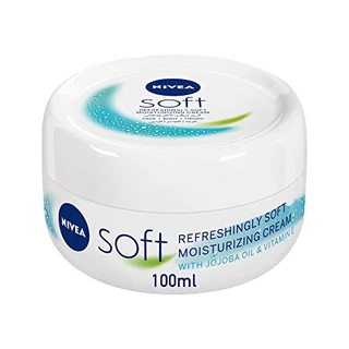NIVEA Creme Hidratante Soft 97g - Hidratação suave e textura leve de rápida absorção que deixa sua pele macia e com sensação de refrescância